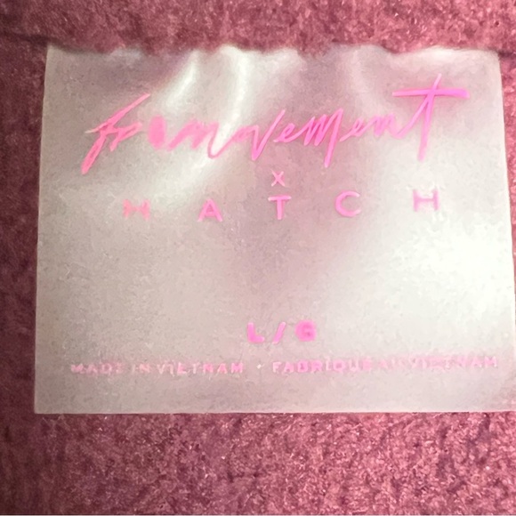 NWT Free People Movement x Hatch Hit The Slopes Fleece Jacket Large Deep Maroon - Picture 11 of 14